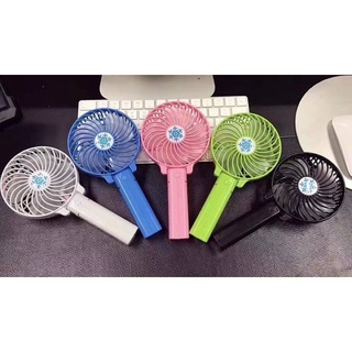 Quạt cầm tay mini có đế để bàn 4 cánh,cực mát