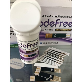 QUE THỬ ĐƯỜNG HUYẾT CODEFREE(hộp 50 que)