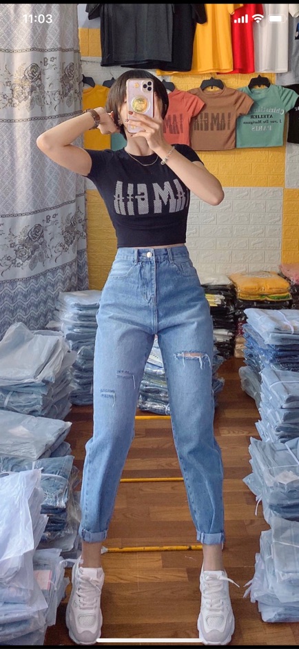 Baggy Jean rách nhẹ | BigBuy360 - bigbuy360.vn