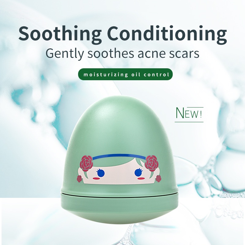 Mặt nạ Hanajirushi giảm mụn làm sáng da hình quả trứng 10g*5