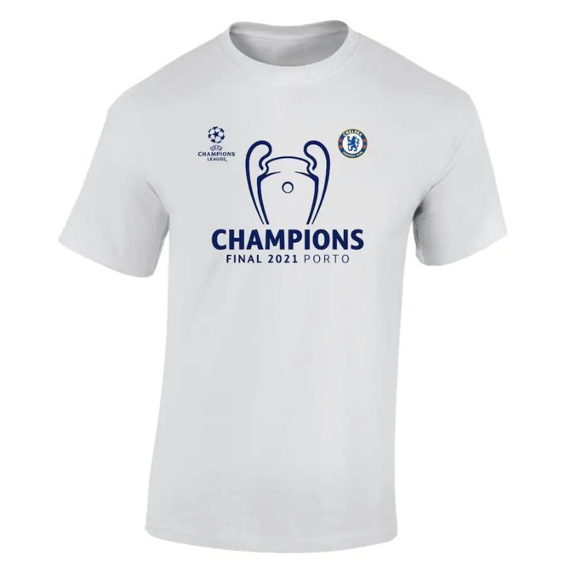 Áo Sơ Mi chelsea Trắng Vô Địch