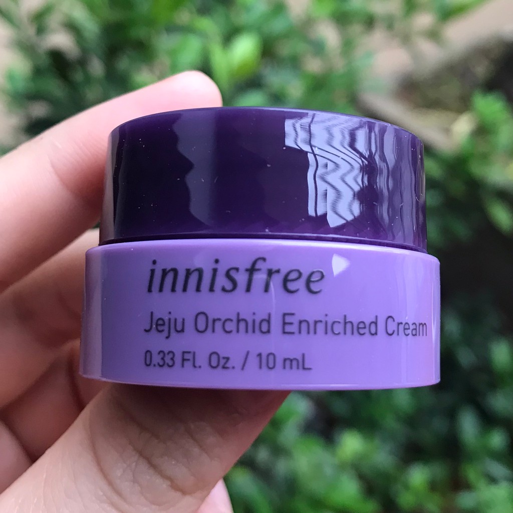 Kem dưỡng da Innisfree Orchid Enriched Cream 10ml chiết xuất hoa lan chống oxy hóa lão hóa da