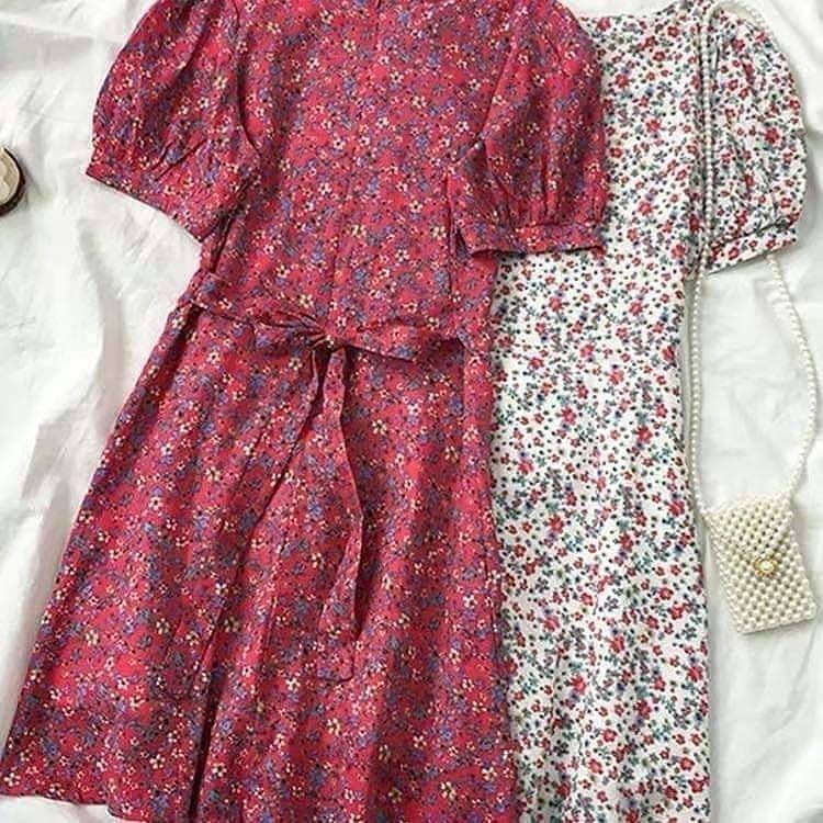 Đầm linen dây thắt eo phía sau DD084 DD086