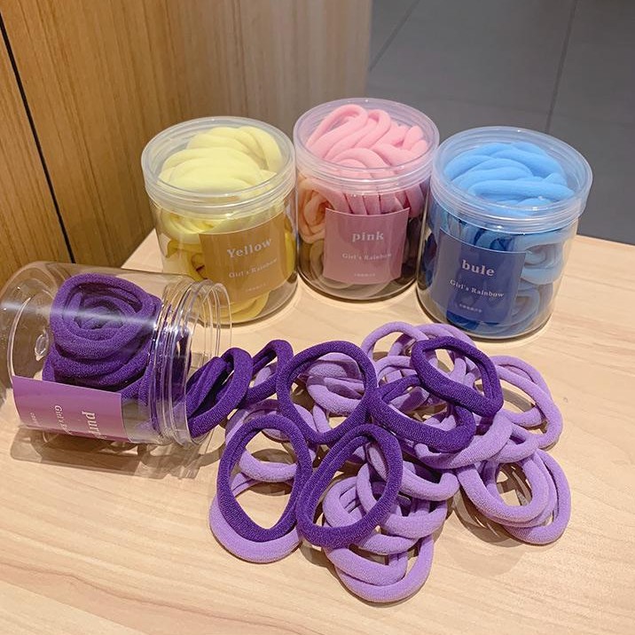 Dây Buộc Tóc Co Giãn Nhiều Màu Thời Trang Hàn Quốc