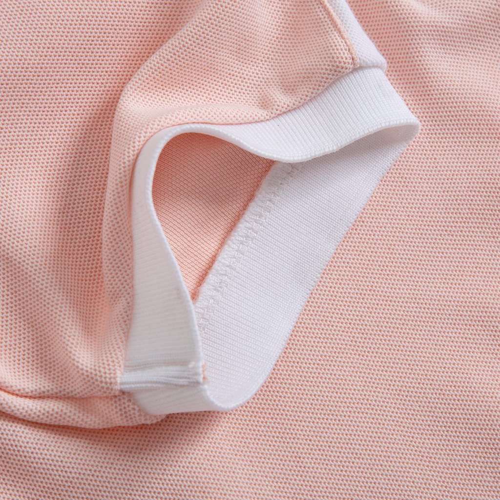 Áo Polo nam PINK IVUS vải cá sấu cotton xuất xịn, trẻ trung, thanh lịch, chuẩn form - HUSSIO