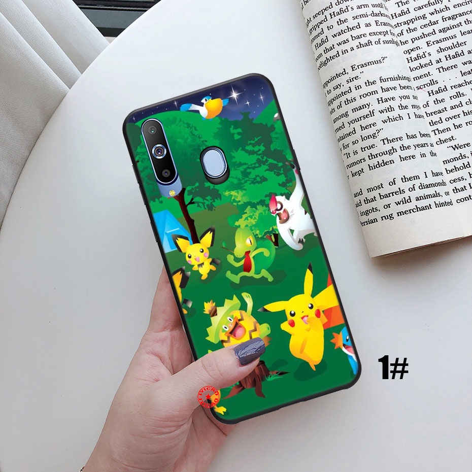 Ốp Điện Thoại Mềm Hình Pokemon 86HT Cho Samsung Galaxy J4 J5 J6 J7 J730 J8 Plus Prime Core Pro Duo
