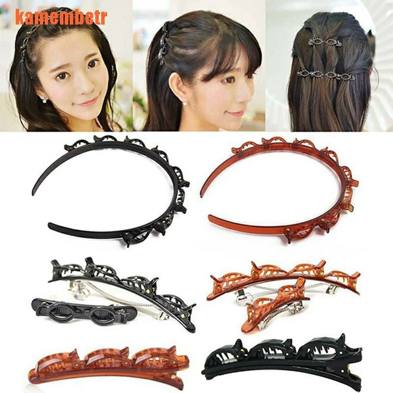 Kẹp tóc tạo kiểu thác nước cực kì dễ thương