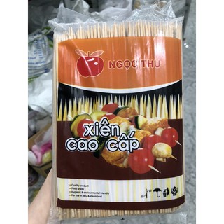 xiên que nướng thịt, xâu chả viên