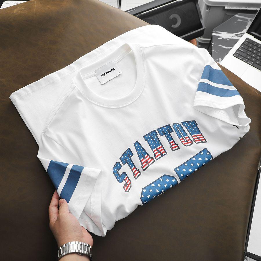 Áo Thun Nam Staton Họa Tiết In Sắc Nét Chất Vải Cotton Mềm Mịn Thấm Hút Tốt Form Relaxed - FAPAS