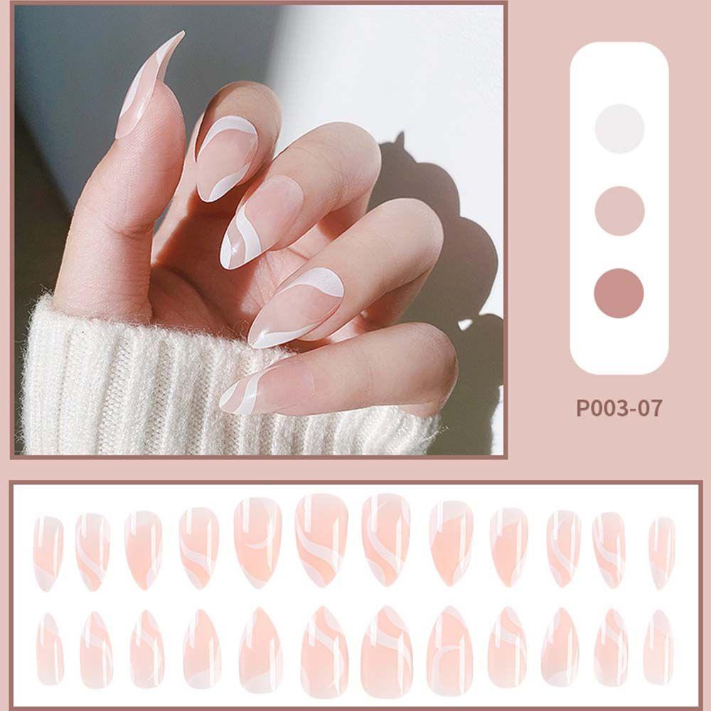 Bộ Móng Tay Giả Dạng Nhấn Phong Cách Vintage
