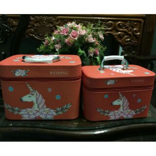Bộ 2 cốp đựng đồ trang điểm