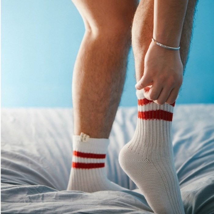 Tất thể thao cao cổ 2 sọc ( The Sock Loved by You )