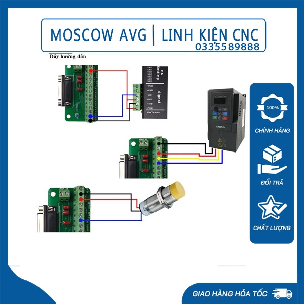 Card Điều Khiển NC Studio V5 Dùng Cho Máy Khắc CNC
