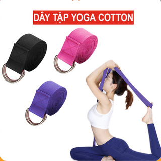 Dây kéo tập Yoga-Gym tập mông, tập tay, tập đùi cotton hình số 8 - infinity strap đa năng siêu tiện lợi .