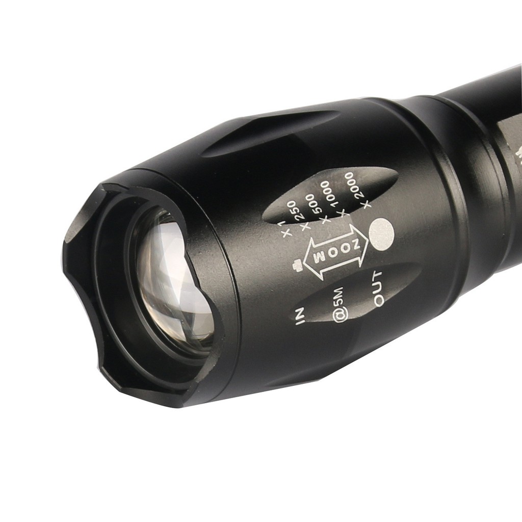 Đèn Pin Police T6 Siêu Sáng Xa 200-300m Kèm Sạc Kèm Pin đèn led siêu sáng FULLBOX