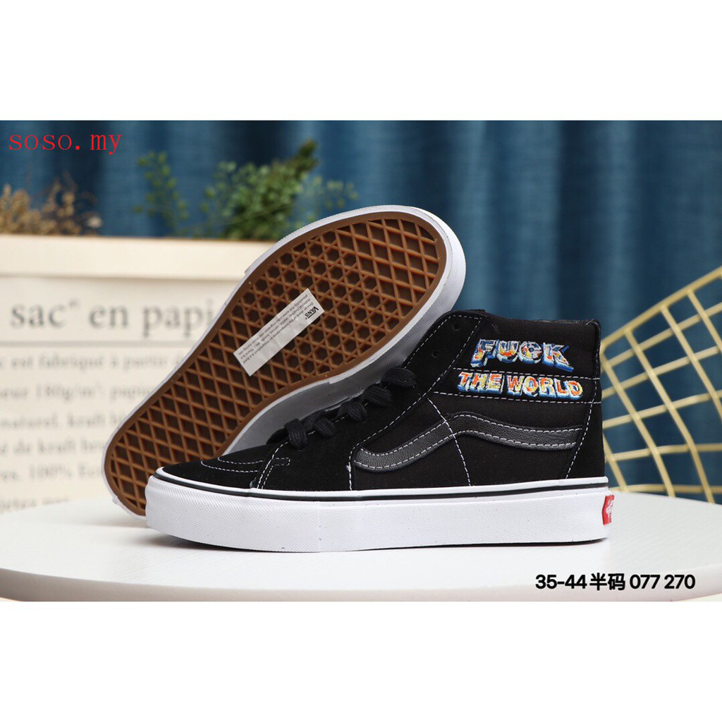 Giày Thể Thao Supreme X Vans Sk8-Hik QJcm "": ^