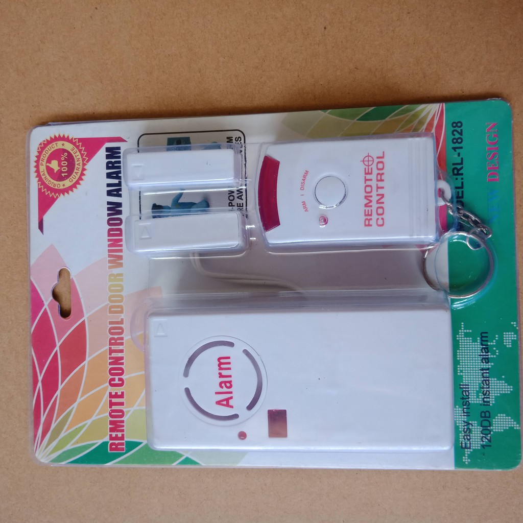 RL1828 [TẶNG PIN] CẢM BIẾN CỬA MÁ TỪ CHỐNG TRỘM CÓ REMOTE