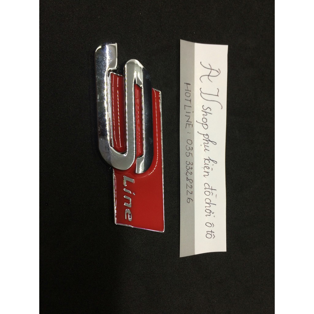 Miếng dán S LINE Độ xe AUDI