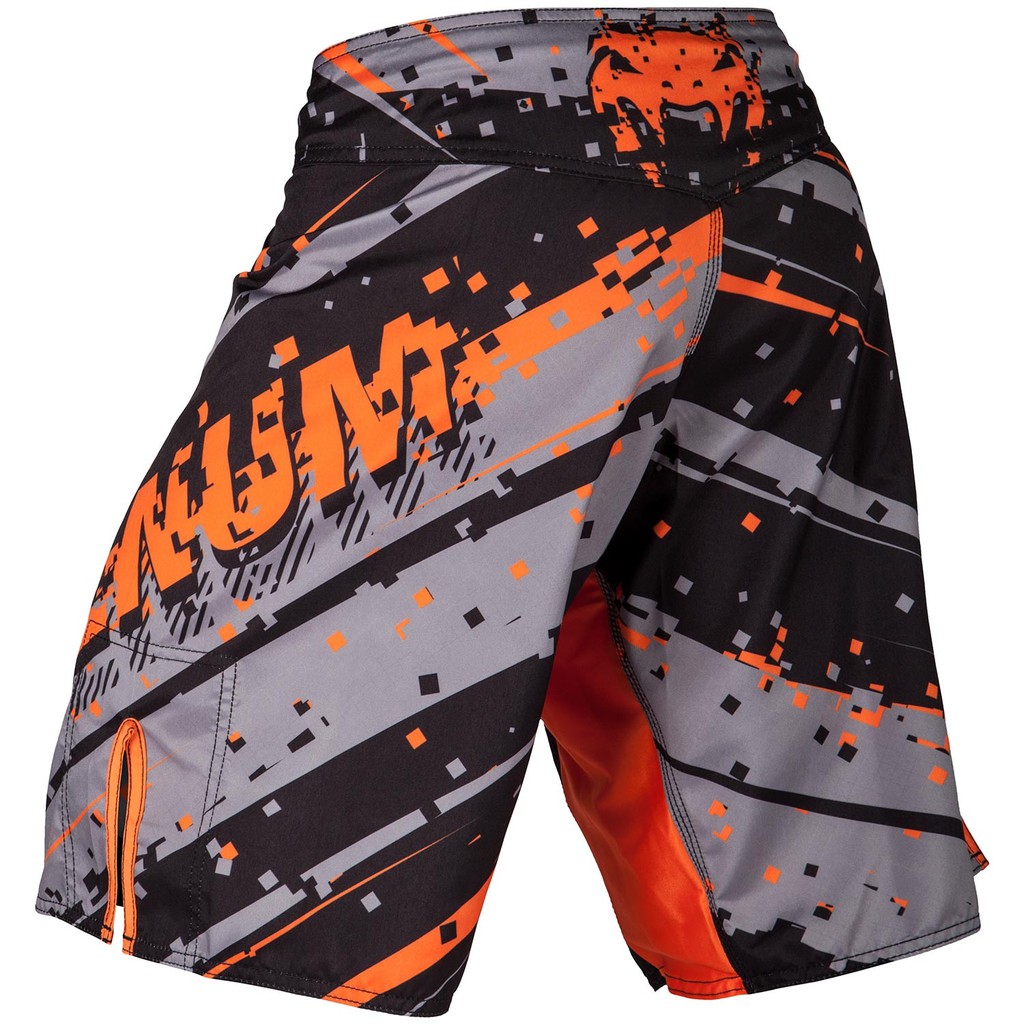 Quần MMA Venum Pixel - Black/Orange