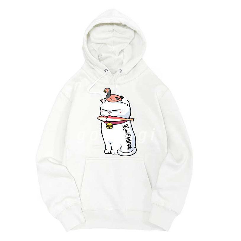 Áo hoodie  Cute Chó Mèo Oversize phong cách hàn quốc