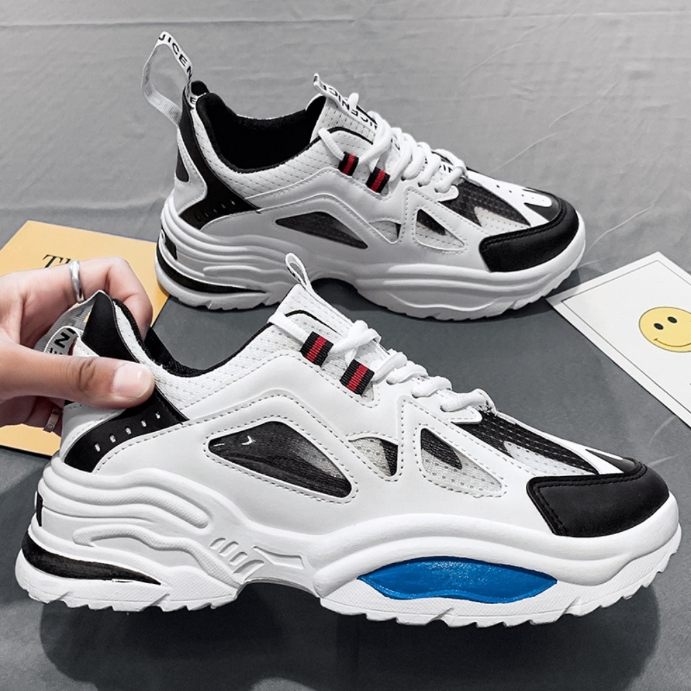 Giày sneaker nam hàn quốc tăng chiều cao 5cm phong cách mạnh mẽ cá tính