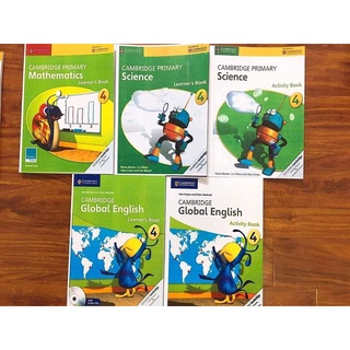 Bộ đẹp - Full Colours  - Cambridge Primary science - Level 4