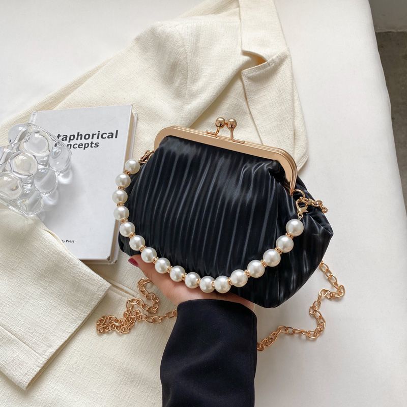 Túi Đeo Chéo Đính Ngọc Trai Thời Trang Dành Cho Nữ