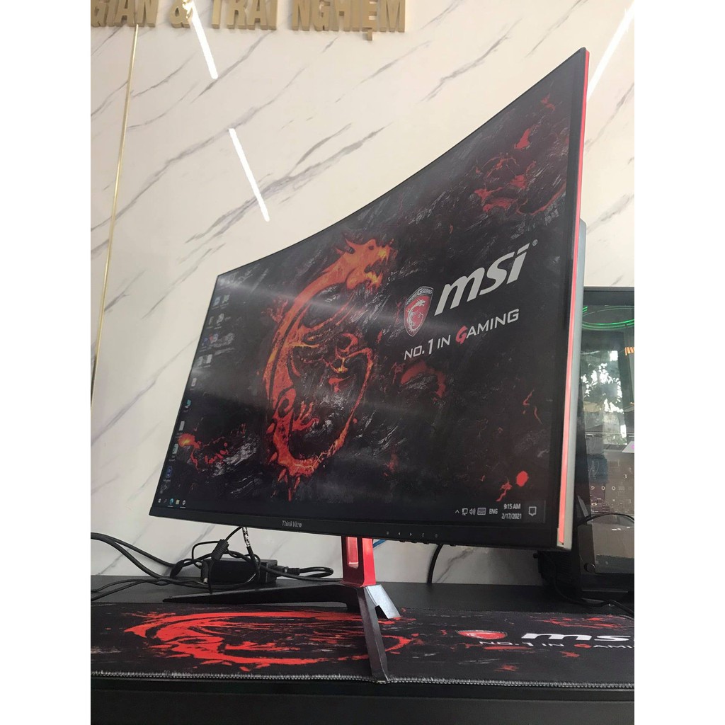 Màn hình LCD 32'' ThinkView NS32 FHD 165Hz Gaming Monitor Cong - 2ND