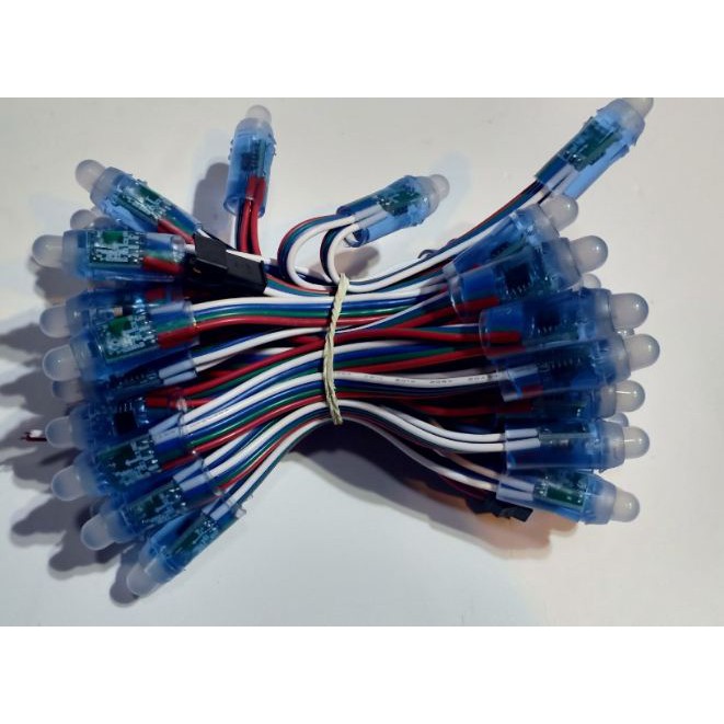 Dây 50 Bóng LED Full 5V F8/12mm IC 8206