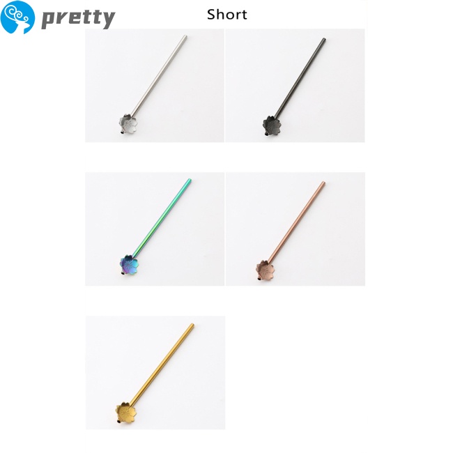 Ống hút đa năng bằng thép không gỉ nhiều màu sắc