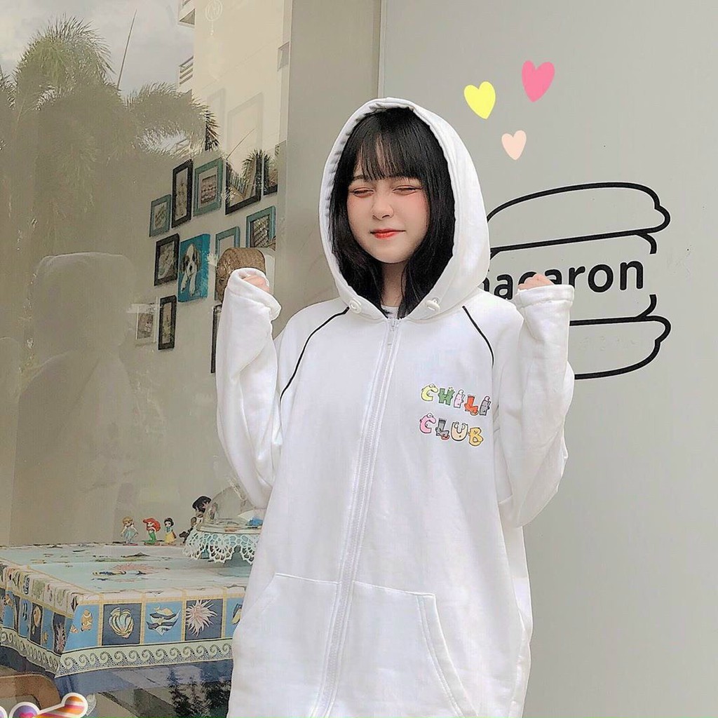 ÁO KHOÁC NỈ NAM NỮ HODDIES PHONG CÁCH HÀN QUỐC 2021