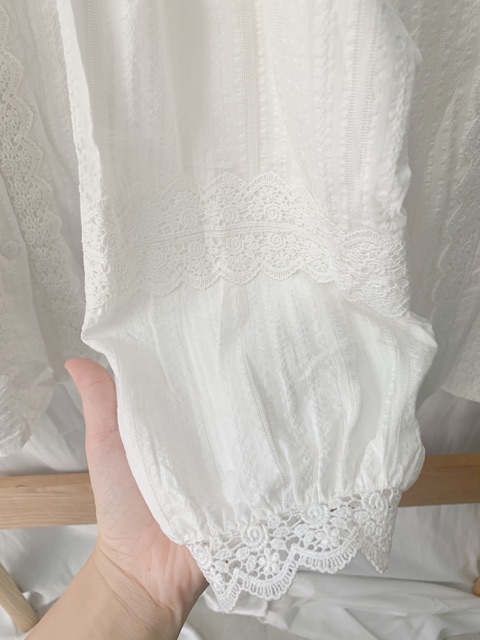 [Mã WASKT304 giảm 15% tối đa 30K đơn 99K] Áo babydoll trắng mã 1108 | BigBuy360 - bigbuy360.vn