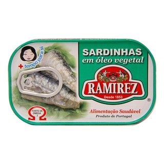 CÁ MÒI NGÂM DẦU THỰC VẬT RAMIREZ 125G