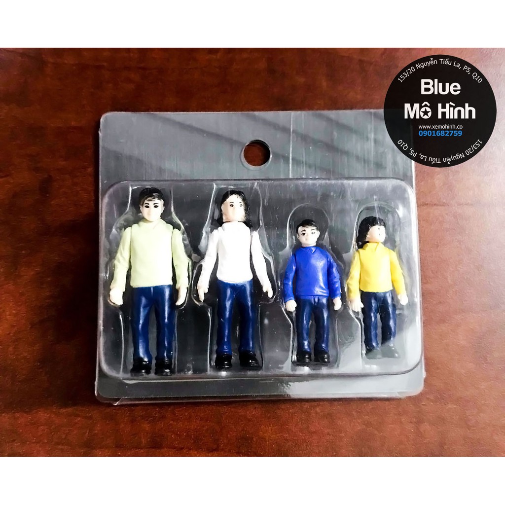 Blue mô hình | Mô hình nhân vật figure garage xe mô hình