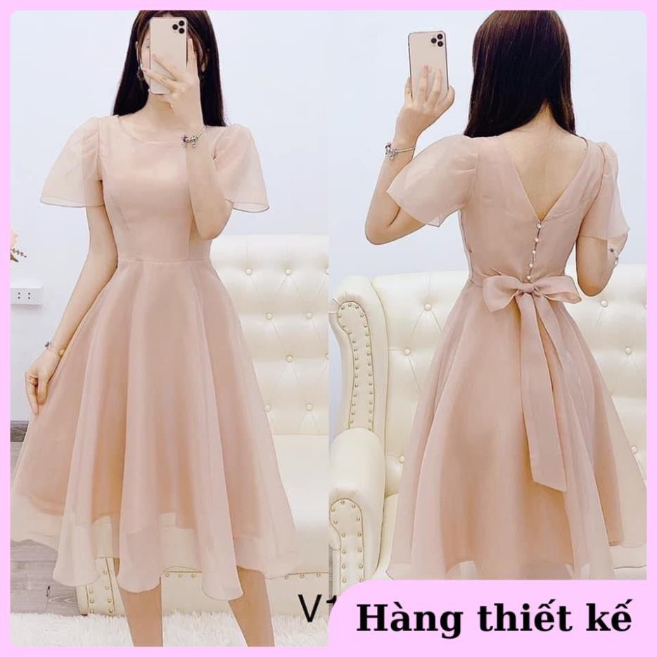 ( Hàng cao cấp ) Đầm dự tiệc dáng xòe dịu dàng nữ tính Sara Dress