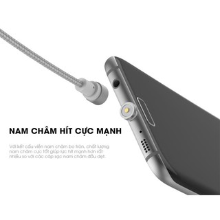 Cáp sạc 3 đầu nam châm X - CABLE 360