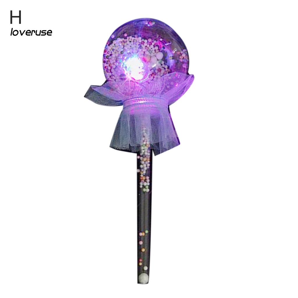 Đồ chơi đũa quả cầu phát sáng bằng nhựa làm quà tặng sinh nhật Giáng sinh cho trẻ em