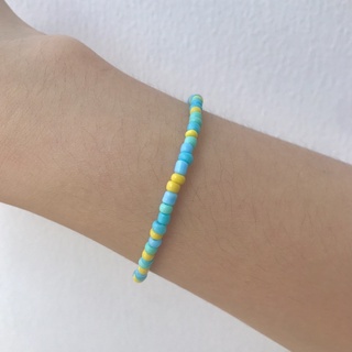 Handmade - Vòng tay hạt cườm hoa