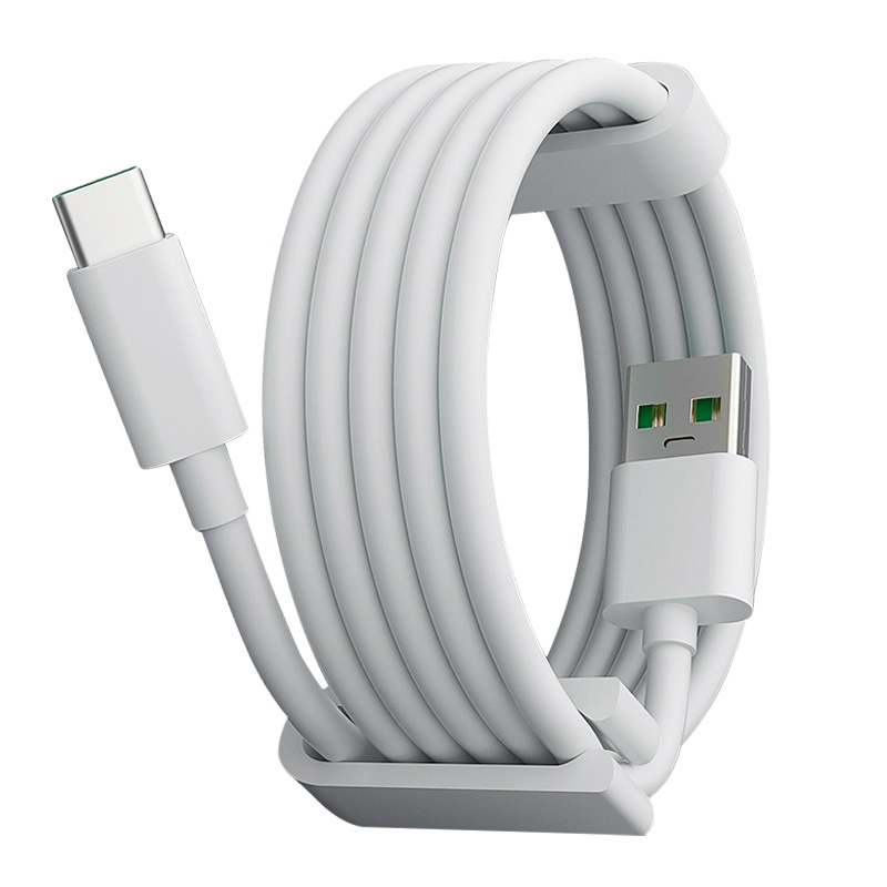 Dây Cáp Sạc Nhanh 100% Đồng Nguyên Chất 5A Cho OPPO A53 2020 A32 Type-C