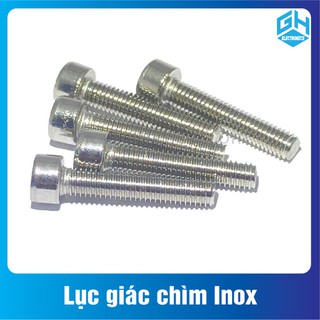 COMBO 5 con Ốc lục giác chìm Inox (Bulong lục giác) M3,M4,M5,M6,M8