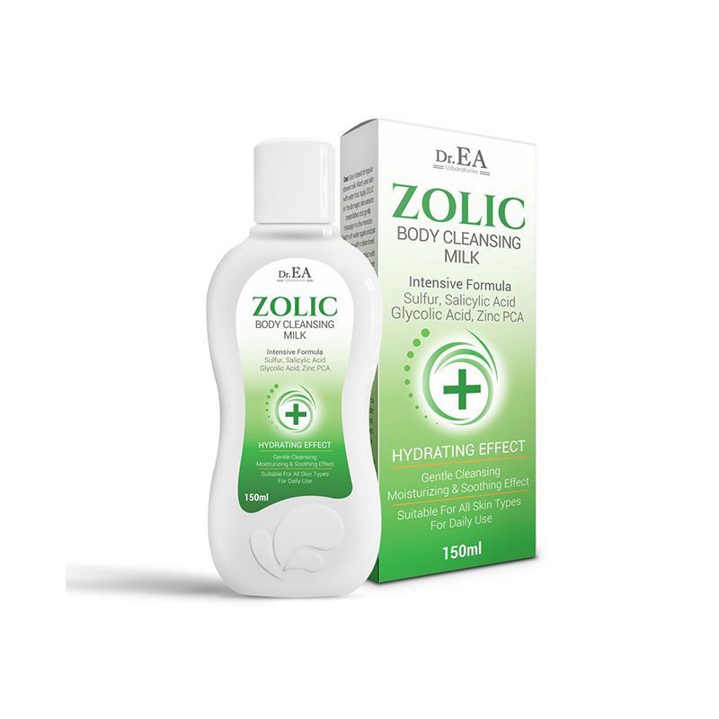 Sữa tắm da dầu Dr EA ZOLIC body cleansing milk 150ml