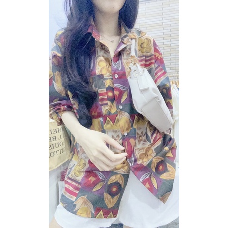 Sơmi họa tiết TAOBAO