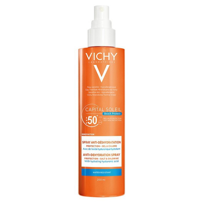 Set xịt chống nắng kèm kem nhả nắng Vichy Capital Soleil Spray Protector 200ml - HanZy Store