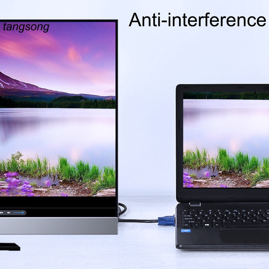 (Hàng Mới Về) Dây Cáp Nối Dài Tốc Độ Cao 150 / 300cm Vga Cho Máy Tính | BigBuy360 - bigbuy360.vn