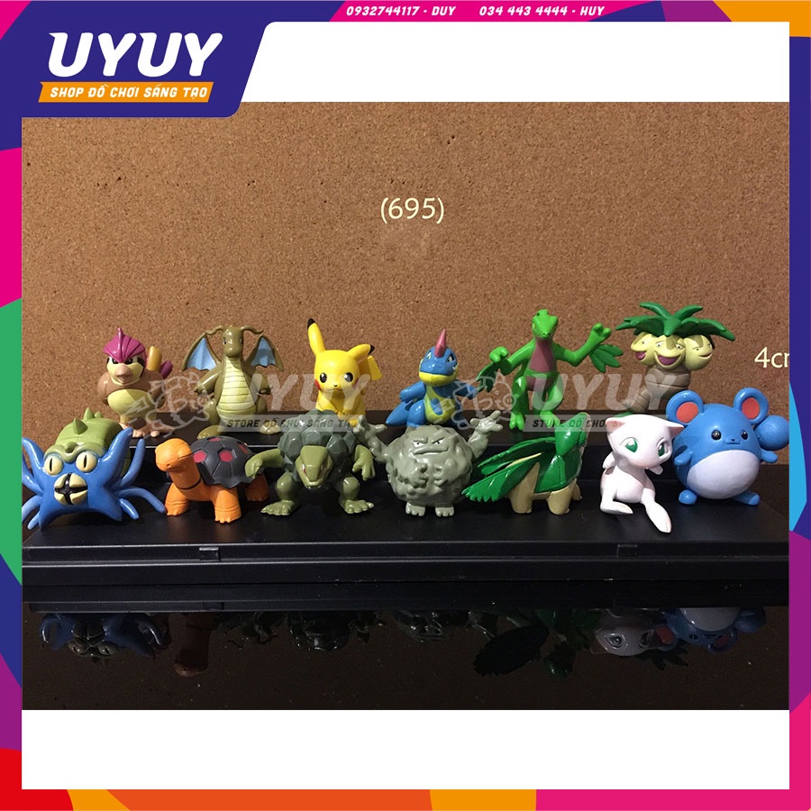 🥑Combo🥑 Mô Hình POKEMON CHIBI COLLECTION Cực Đẹp 🌦️, Sắc Nét 🔥