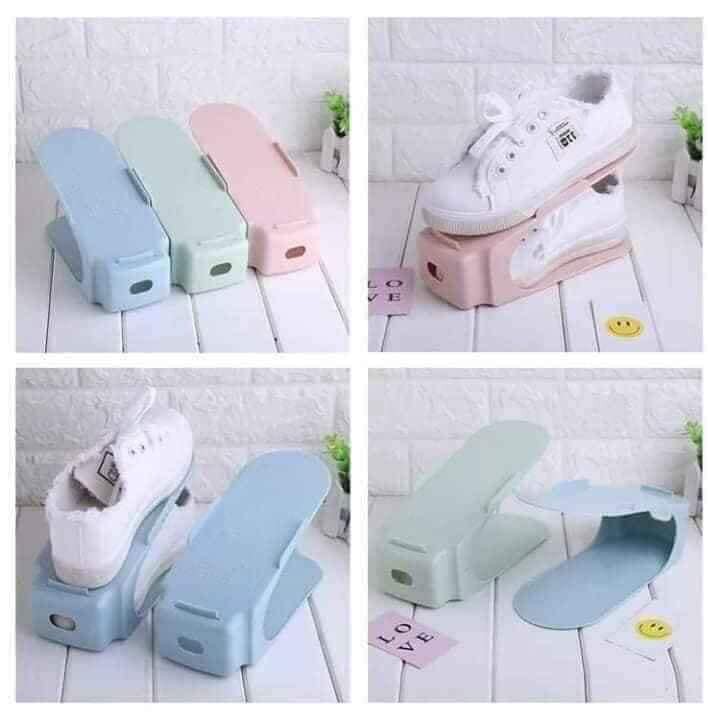 Combo 5 Chiếc Kệ Để Giày Dép Thu Nhỏ, Giá Để Giày Dép Đa Năng