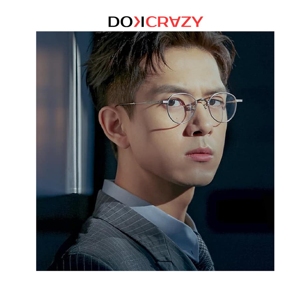Gọng kính cận cao cấp KAMA DOKCRAZY chống ánh sáng xanh mắt không độ tròn giả cận thời trang nam nữ retro local brand | BigBuy360 - bigbuy360.vn
