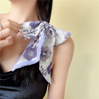 Khăn Lụa Buộc Tóc Phong Cách Retro Thời Trang Cho Nữ