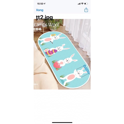 thảm chân nỉ nhung mềm mịn kt 50x120