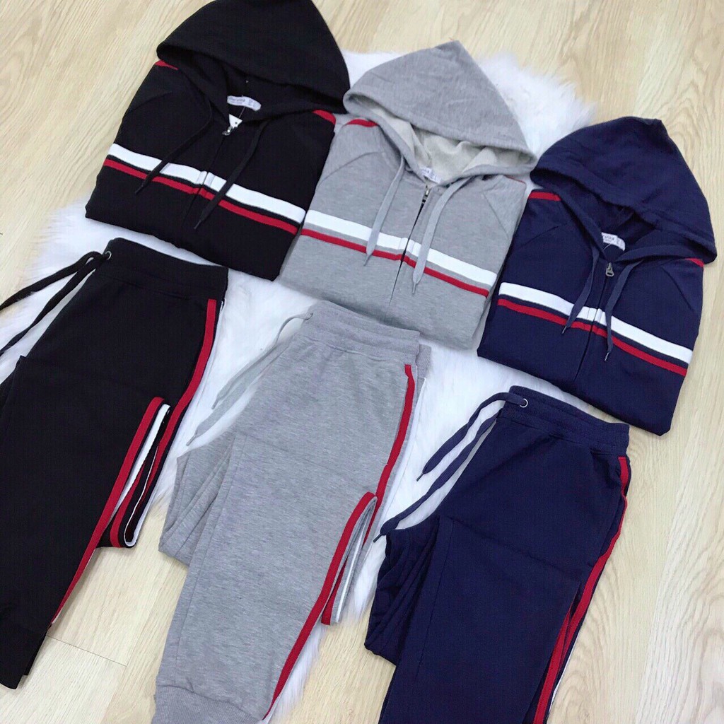 Bộ nỉ da có mũ chất mềm siêu đẹp | BigBuy360 - bigbuy360.vn